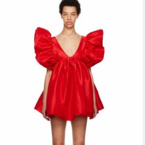 Kika Vargas Puff Sleeve Top